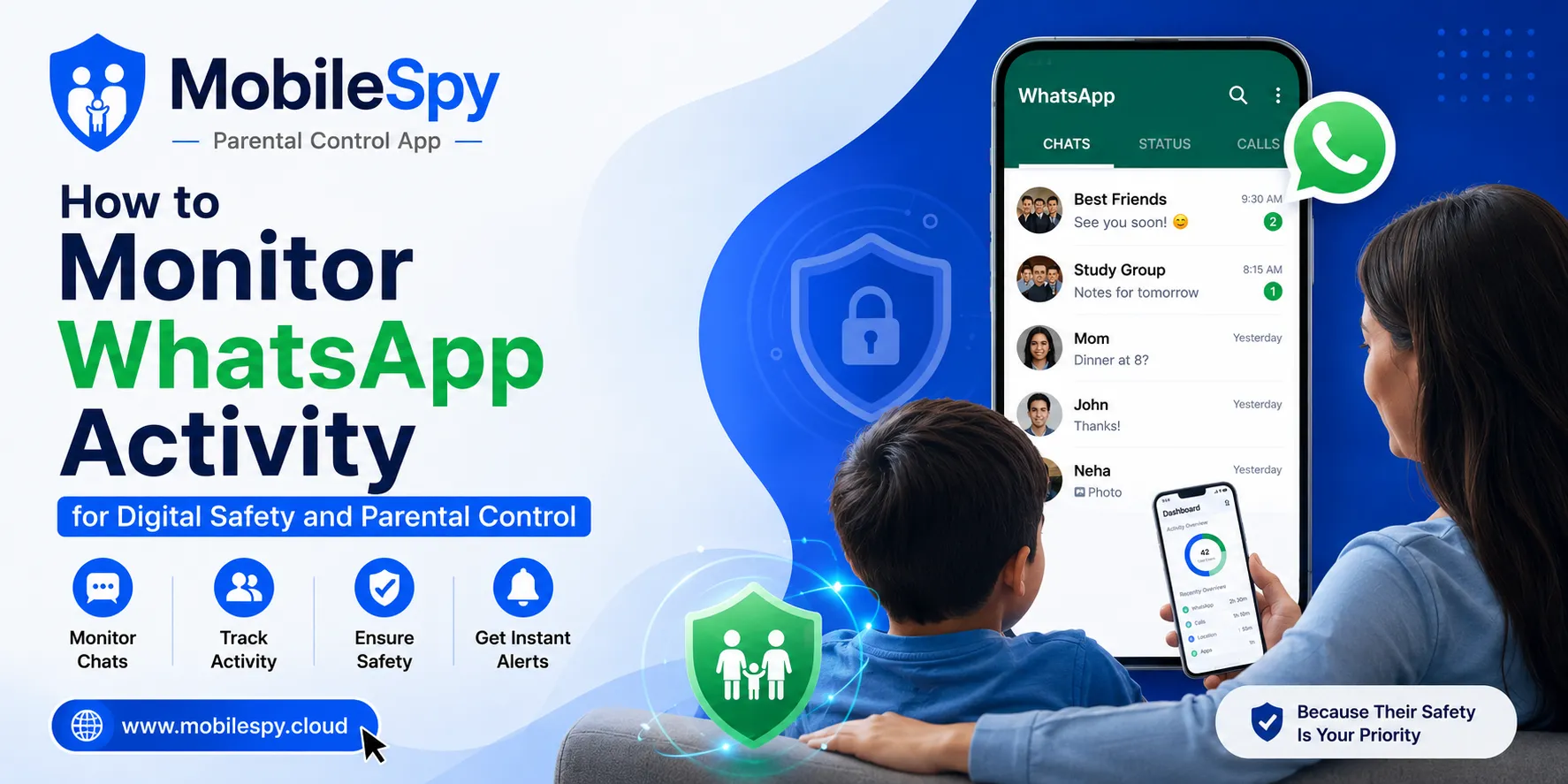 How to Monitor WhatsApp Activity for Digital Safety and Parental Control